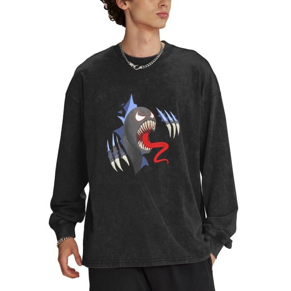 Men's Crew Neck Long-Sleeved T-Shirt