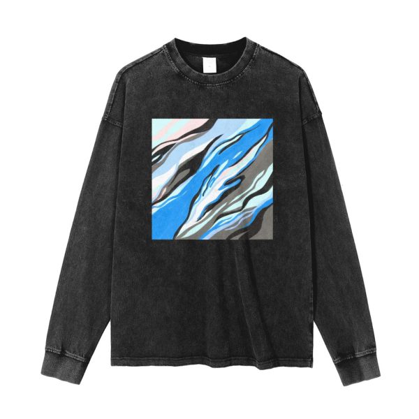 Men's Crew Neck Long-Sleeved T-Shirt - Image 3