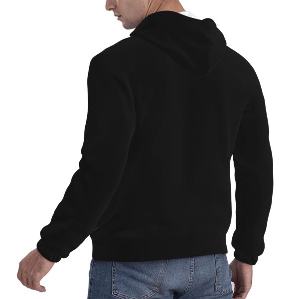 Men's Fleece Hooded Hoodie - Image 4