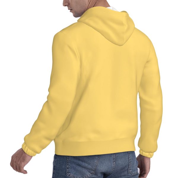 Men's Fleece Hooded Hoodie - Image 4