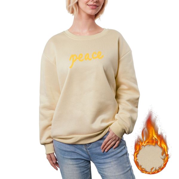 Women's Fleece Crew-neck Hoodie