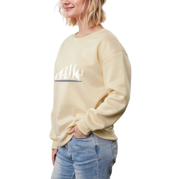 Women's Fleece Crew-neck Hoodie - Image 2