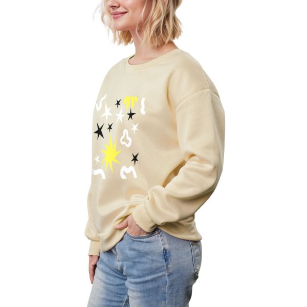 Women's Fleece Crew-neck Hoodie - Image 2