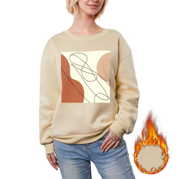 Women's Fleece Crew-neck Hoodie