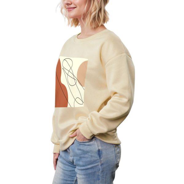 Women's Fleece Crew-neck Hoodie - Image 2