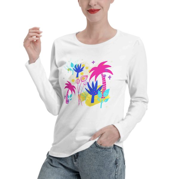 Women's Long Sleeve T-Shirts - Image 4